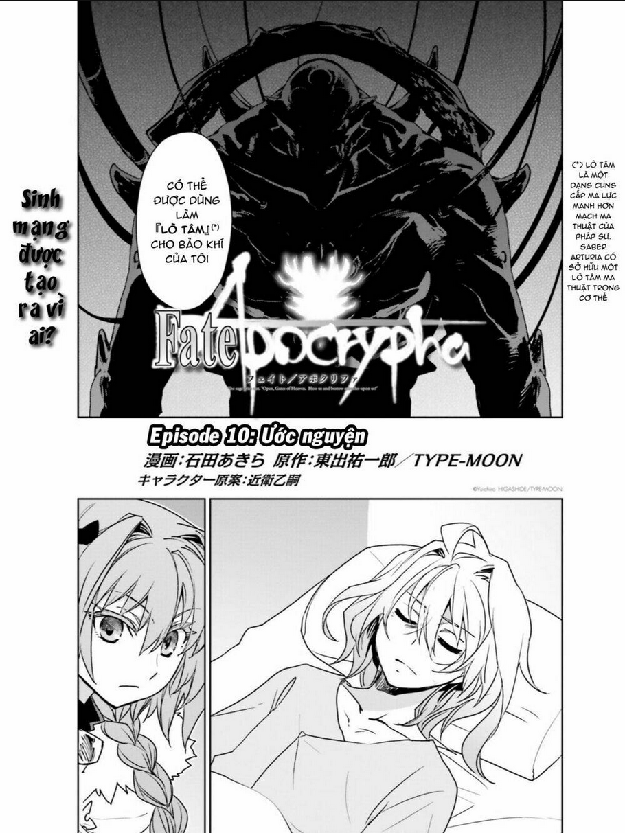 Fate/Apocrypha Chapter 10 - TC Truyện