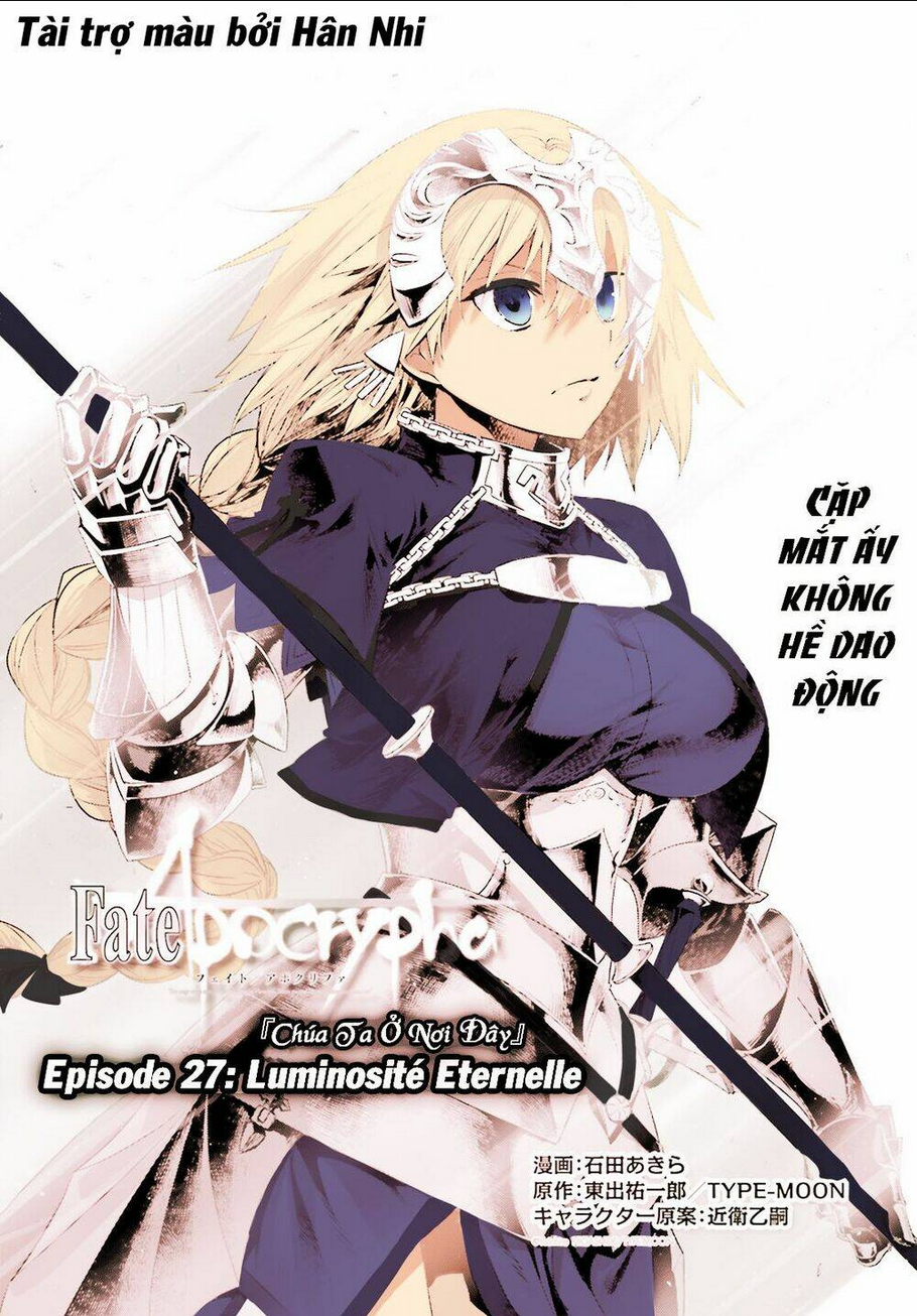 Fate/Apocrypha Chapter 27 - TC Truyện